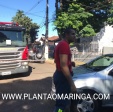 Acidente seguido de tombamento na Zona 2 em Maringá Foto 1 Fotos de Acidente seguido de tombamento na Zona 2 em Maringá