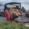 Fotos de Após colidir em caminhão carro capota na rodovia BR-376 e deixa mulher ferida em Maringá
