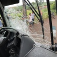Fotos de Após colisão, ônibus arrasta moto por vários metros em Maringá