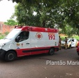 Fotos de Após colisão, ônibus arrasta moto por vários metros em Maringá