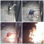 Fotos de Após não conseguir comprar fiado, homem joga gasolina e coloca fogo em disk-bebidas em Maringá