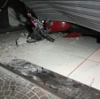 Fotos de Após perder o controle, motociclista invade estabelecimento comercial em Maringá