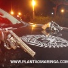 Fotos de Bandidos atiram contra policiais e capotam veículo roubado durante perseguição e morrem em confronto com a choque em Marialva