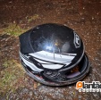 Fotos de Câmera de segurança mostra motociclista que atropelou e matou segurança em Maringá, estava com o farol apagado