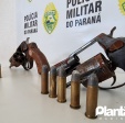 Fotos de Câmera de segurança registra ação de quadrilha em assalto a residência em Maringá