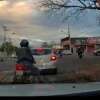 Fotos de Câmera instalada em carro flagra acidente em cruzamento confuso de Maringá