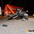 Fotos de Câmera registra acidente grave que deixou dois motociclistas feridos em Maringá