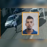 Fotos de Câmera registra homem sendo executado a tiros na região de Maringá