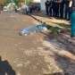 Fotos de Motoboy morre após grave acidente em Sarandi; o acidente foi registrado por câmeras de segurança