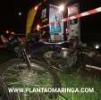 Fotos de Carro atropela, mata motociclista, e motorista foge sem prestar socorro em Maringá