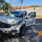 Carro capota após ser atingido por outro veículo em Maringá Foto 8 Fotos de Carro capota após ser atingido por outro veículo em Maringá