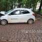 Carro derruba alambrado e invade Parque do Ingá em Maringá Foto 3 Fotos de Carro derruba alambrado e invade Parque do Ingá em Maringá