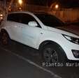 Fotos de Casal é preso após roubar carro na área central de Maringá