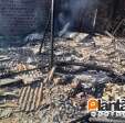 Fotos de Casebre de homem suspeito de matar mulher e amarrar corpo em bicicleta é incendiado em Sarandi