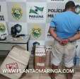 Cocaína e cigarros são apreendidos pela ROTAM de Paiçandu Foto 1 Fotos de Cocaína e cigarros são apreendidos pela ROTAM de Paiçandu