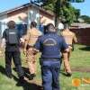 Fotos de Com arma de brinquedo homem invade casa do suposto amante da esposa e acaba ferido com golpes de facão em Sarandi