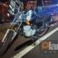 Fotos de Duas pessoas são intubadas após acidente entre moto e bicicleta, em Sarandi