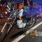 Fotos de Duas pessoas são intubadas após acidente entre moto e bicicleta, em Sarandi