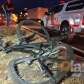 Fotos de Duas pessoas são intubadas após acidente entre moto e bicicleta, em Sarandi