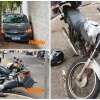 Fotos de Falta de atenção - motociclista fica em estado grave após acidente em cruzamento de Maringá