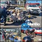 Fotos de Homem de 54 anos é socorrido em estado gravíssimo após cair de moto em Maringá