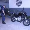 Fotos de Homem é detido pela Guarda Municipal de Sarandi, trafegando com motocicleta com placa falsa