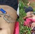 Fotos de Homem é executado com tiro de espingarda calibre 12 e golpes de facão em Sarandi