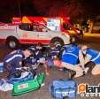 Fotos de Homem é intubado após ser atropelado por carro, em Maringá