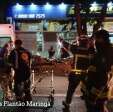 Fotos de Homem é socorrido em estado grave após ser atropelado na Avenida Colombo em Maringá