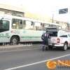 Fotos de Homem é socorrido em estado gravíssimo ao ser atropelado por ônibus da TCCC em Maringá