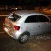 Fotos de Homem embriagado causa acidente e capota carro em Maringá