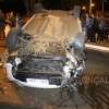 Fotos de Homem embriagado causa acidente e capota carro em Maringá