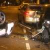 Fotos de Homem embriagado causa acidente e capota carro em Maringá
