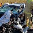 Fotos de Jovem é socorrido de helicóptero após batida entre carro e caminhão na rodovia PR-317, entre Maringá e Iguaraçu