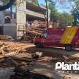 Fotos de Laje desaba em obra em Maringá e deixa vários trabalhadores feridos