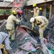 Fotos de Laje desaba em obra em Maringá e deixa vários trabalhadores feridos