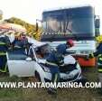 Fotos de Lamentável - casal de idosos perde a vida em acidente que envolveu carro e ônibus na região de Maringá