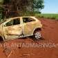 Fotos de Mistério em Maringá; carro sem queixa de roubo é encontrado totalmente queimado na área rural da cidade