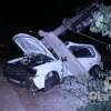 Fotos de Morre no hospital jovem que bateu carro contra poste em Maringá