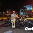 Fotos de Morre no hospital motociclista que bateu contra viatura do semob em Maringá