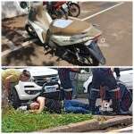 Moto utilizada em roubo que terminou com ladrão baleado, é localizada pela Polícia Militar de Maringá Foto 4 Fotos de Moto utilizada em roubo que terminou com ladrão baleado, é localizada pela Polícia Militar de Maringá