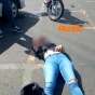 Fotos de Motociclista corre o risco de amputar perna após imprudência de um motorista em Maringá