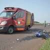 Fotos de Motociclista de 33 anos é intubado após colisão frontal com caminhonete em Maringá
