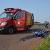 Fotos de Motociclista de 33 anos é intubado após colisão frontal com caminhonete em Maringá