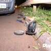 Fotos de Motociclista é socorrido com ferimentos grave após acidente em Maringá, motorista fugiu sem prestar socorro