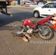 Fotos de Motociclista é socorrido em estado grave após colisão com carreta em Maringá