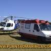 Fotos de Motociclista é socorrido por helicóptero do SAMU, para Maringá após grave acidente em Lobato