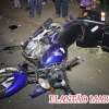 Fotos de Motociclista fica ferido após bater de frente com carro em Sarandi