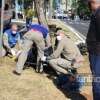 Fotos de Motociclista fica ferido após bater em caminhão em Maringá