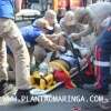 Fotos de Motociclista fica gravemente ferido após colisão com carreta em Maringá